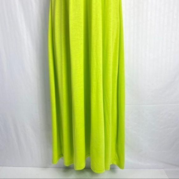 4/$25 Made For Me To Look Amazing Dress Maxi Beaded Halter Womens Junior Sz M - Picture 2 of 7